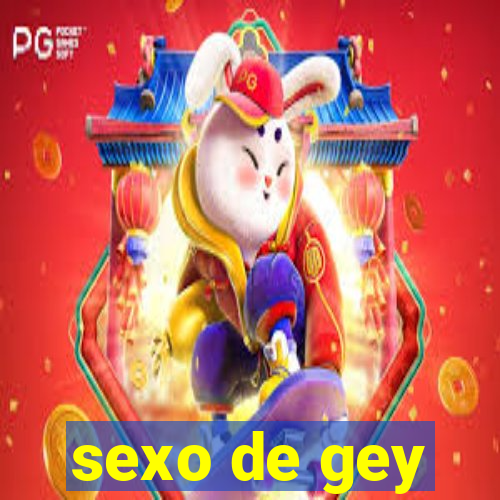 sexo de gey